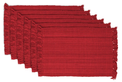Foto 1 | Foto 1 | Juego De Manteles Individuales Dii Variegated Tabletop Collection Tango Red - Venta Internacional.