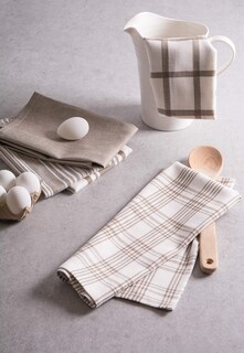 Foto 5 | Foto 5 | Juego De Paños De Cocina Dii, Varios Tejidos, Marrón, 5 Piezas - Venta Internacional.