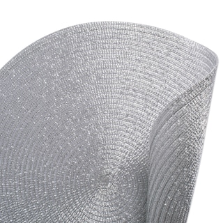 Foto 3 | Foto 3 | Placemat Dii Woven Collection, Redondo Metálico, Platino Plateado - Venta Internacional.