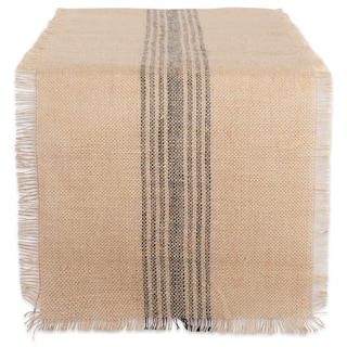 Foto 1 | Foto 1 | Camino De Mesa Dii Yute Burlap Collection, 14 X 108 Cm, Raya Central - Venta Internacional.