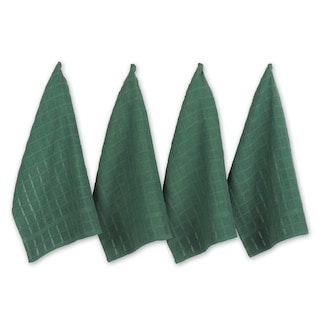 Foto 1 | Foto 1 | Juego De Paños De Cocina Dii Basic Terry Collection, Verde Oscuro, 4 Piezas - Venta Internacional.