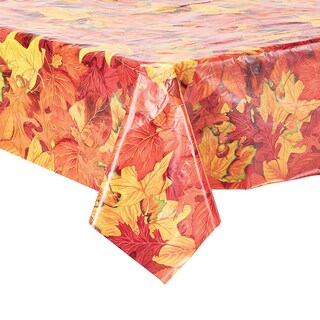 Foto 3 | Foto 3 | Mantel Beistle Fall Leaf De Plástico 137 Cm X 274 Cm Para Acción De Gracias - Venta Internacional.