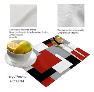 Foto 4 | Foto 4 | Manteles Xtellar Individuales 4 Piezas