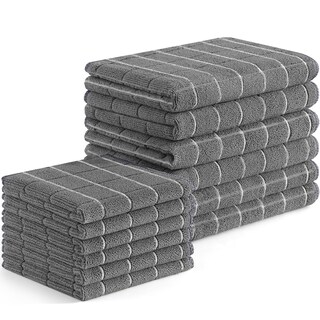 Foto 1 | Foto 1 | Juego De Paños De Cocina Y Paños De Cocina De Microfibra Homaxy Paquete De 12 - Venta Internacional.