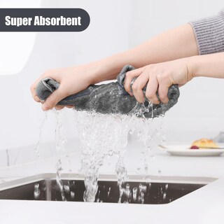 Foto 3 | Foto 3 | Juego De Paños De Cocina Y Paños De Cocina De Microfibra Homaxy Paquete De 12 - Venta Internacional.