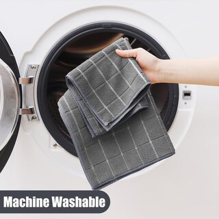 Foto 7 | Foto 7 | Juego De Paños De Cocina Y Paños De Cocina De Microfibra Homaxy Paquete De 12 - Venta Internacional.