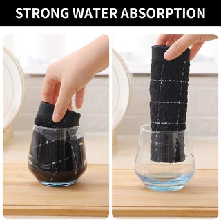 Foto 3 | Foto 3 | Juego De Toallas De Cocina Y Paños De Cocina Homaxy Cotton Paquete De 8 - Venta Internacional.
