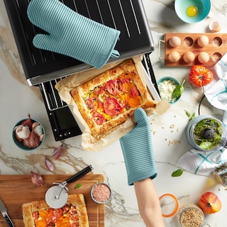 Foto 3 | Foto 3 | Juego De 2 Guantes De Cocina Kitchenaid De Silicona Suave Acanalada - Venta Internacional.
