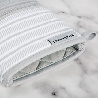 Foto 3 | Foto 3 | Juego De 2 Guantes De Cocina Kitchenaid Albany, Gris Mate, 18 X 33 Cm - Venta Internacional.