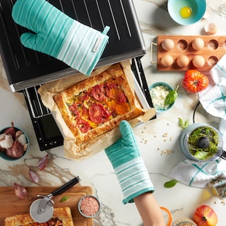 Foto 5 | Foto 5 | Juego De 2 Guantes De Cocina Kitchenaid Albany Aqua Sky, 18 X 33 Cm - Venta Internacional.