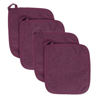 Foto 1 | Foto 1 | Set De Soporte Para Ollas Y Almohadilla Térmica Ritz Terry, 100% Algodón, Paquete De 4 Unidades - Venta Internacional.