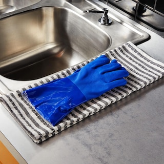 Foto 5 | Foto 5 | Guantes De Limpieza De Goma Juvale Heavy Duty Para Cocina, Color Azul - Venta Internacional.