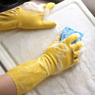 Foto 6 | Foto 6 | Guantes De Limpieza Playtex Handsaver De Goma Reutilizables Tamaño Mediano - Venta Internacional.