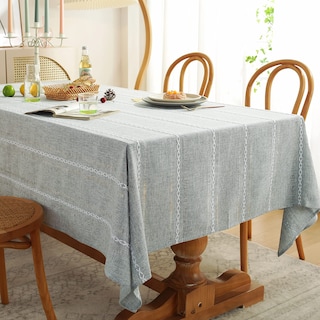 Foto 2 | Foto 2 | Mantel Chassic de Lino 152 X 264 Cm Gris Claro - Venta Internacional