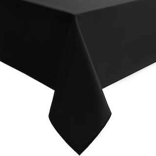 Foto 1 | Foto 1 | Mantel Hiasan Negro Impermeable A Prueba De Derrames, De Poliéster, 132 X 178 Cm - Venta Internacional.