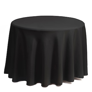 Foto 2 | Foto 2 | Mantel Redondo Gee Di Moda De 70 Pulgadas Negro Para Mesa De 60 A 120 Cm - Venta Internacional.