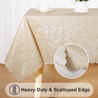 Foto 4 | Foto 4 | Mantel Smiry De Vinilo Impermeable Para Cocina 140 X 200 Cm, Color Beige - Venta Internacional.