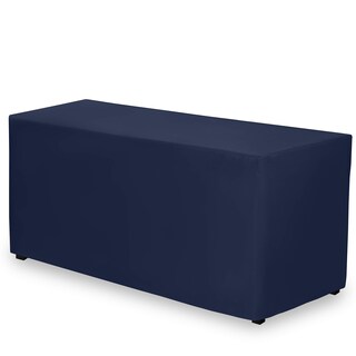 Foto 1 | Foto 1 | Mantel Gee Di Moda, Mesa Rectangular Ajustada De 6 Pies, Azul Marino - Venta Internacional.