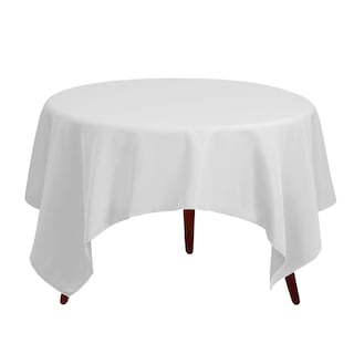 Foto 2 | Foto 2 | Mantel Cuadrado Gee Di Moda 216 X 216 Cm De Poliéster Blanco - Venta Internacional.