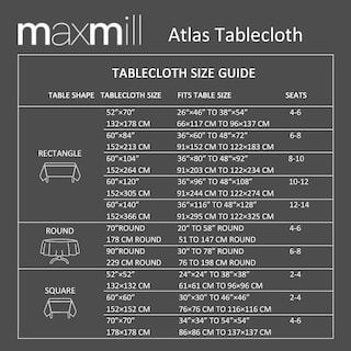 Foto 7 | Foto 7 | Mantel para Mesa Maxmill 132 x 178 cm-Venta Internacional