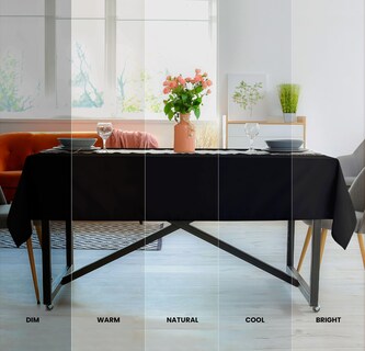 Foto 4 | Foto 4 | Mantel Utopia Kitchen Negro 152 x 259 cm 2 Unidades - Venta Internacional