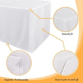 Foto 4 | Foto 4 | Mantel para Mesa Blanco Obstal 77 x 183 cm 2 Piezas - Venta Internacional