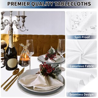 Foto 2 | Foto 2 | Mantel para Mesa Blanco Purefit 6 Piezas-Venta Internacional