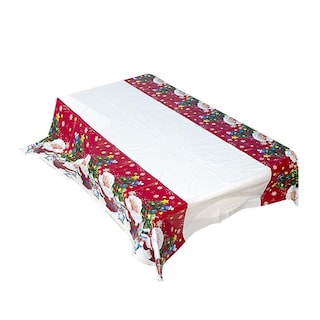 Foto 1 | Foto 1 | Mantel Navideño Huoguo Pvc Impermeable 180x110 Cm - Venta Internacional.