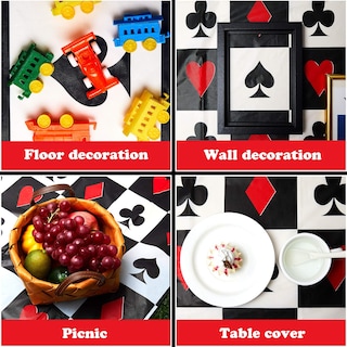 Foto 4 | Foto 4 | Mantel Temático Tatuo Poker Casino Para Fiesta, 54 X 108 Pulgadas, 2 - Venta Internacional.