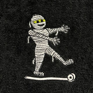 Foto 2 | Foto 2 | Toallas Para Dedos Serafina Home Halloween Mummy 2 Color Negro Algodón - Venta Internacional.