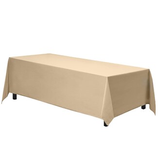 Foto 1 | Foto 1 | Mantel Rectangular Gee Di Moda De 90 X 132 Cm  Color Beige  Para Mesa De 6 Pies - Venta Internacional.