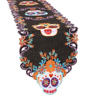 Foto 1 | Foto 1 | Camino de Mesa Simhomsen Bordado Con El Día De Los Muertos 14 X 54 Cm - Venta Internacional