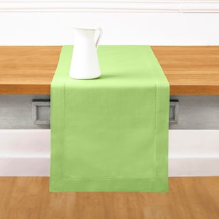 Foto 1 | Foto 1 | Tapete De Mesa Solino Home, Algodón Y Lino, Color Verde Manzana, 35 X 230 Cm - Venta Internacional.