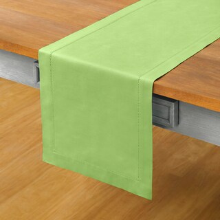 Foto 2 | Foto 2 | Tapete De Mesa Solino Home, Algodón Y Lino, Color Verde Manzana, 35 X 230 Cm - Venta Internacional.