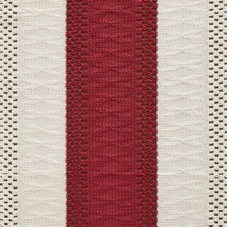 Foto 6 | Foto 6 | Camino De Mesa Zeemart, Estilo Macramé, Bicolor, 35 X 150 Cm, Rojo/marfil - Venta Internacional.