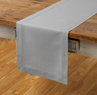 Foto 2 | Foto 2 | Tapete De Mesa Solino Home, Algodón Y Lino, Color Gris Claro, 36 X 150 Cm - Venta Internacional.