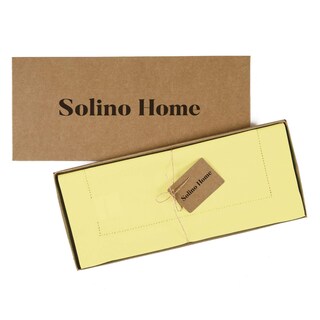 Foto 5 | Foto 5 | Tapete De Mesa Solino Home, Algodón Y Lino, Color Amarillo, 36 X 150 Cm - Venta Internacional.