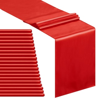 Foto 1 | Foto 1 | Camino De Mesa B-cool Rojo Satinado 30 X 275 Cm Para Bodas, 20 Unidades - Venta Internacional.