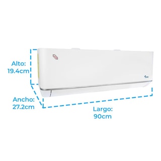 Foto 7 | Foto 7 | Minisplit IUSA 1.5 Ton color blanco Inverter Aire Acondicionado Frío y Calor 220V