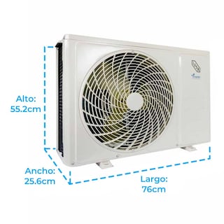 Foto 8 | Foto 8 | Minisplit IUSA 1.5 Ton color blanco Inverter Aire Acondicionado Frío y Calor 220V