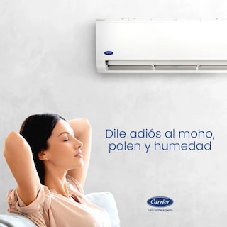 Foto 5 | Foto 5 | Aire Acondicionado Minisplit Carrier Puron X R32 Inverter Wi-fi 1 Ton 220v 12000 Btu Blanco Frio y Calor
