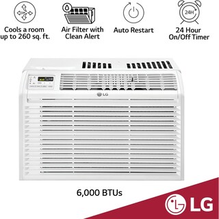 Foto 3 | Foto 3 | Aire Acondicionado De Ventana Lg Control 6000 Btu 115 V, 6000 Btu, Color Blanco - Venta Internacional.