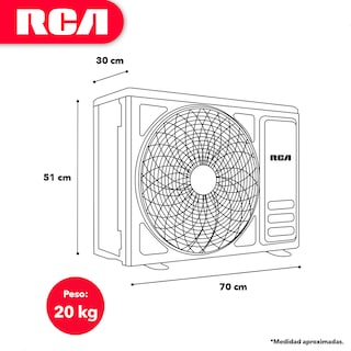 Foto 4 | Foto 4 | Mini Split  12 000 Btu - 1 Ton  Inverter  Solo Frío  110 V Rca