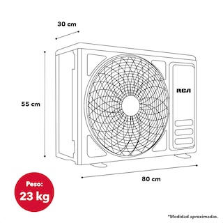 Foto 4 | Foto 4 | Mini Split  18 000 Btu - 1.5 Ton  Solo Frío  220 V Rca
