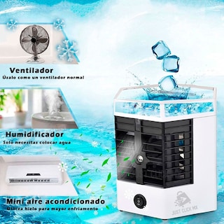 Foto 6 | Foto 6 | Mini Aire Acondicionado Humidificador Portátil