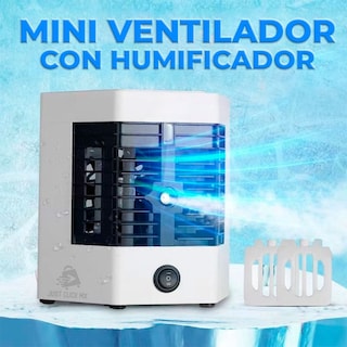 Foto 7 | Foto 7 | Mini Aire Acondicionado Humidificador Portátil