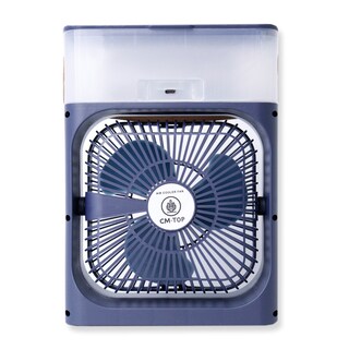 Foto 1 | Foto 1 | Mini Ventilador Refrigeración Por Agua Aire Frío Humidificador Portátil Usb Con Luces
