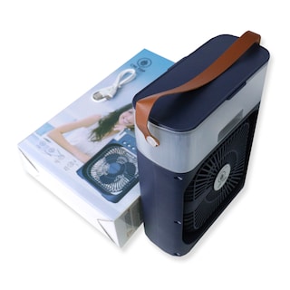 Foto 2 | Foto 2 | Mini Ventilador Refrigeración Por Agua Aire Frío Humidificador Portátil Usb Con Luces