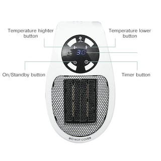 Foto 4 | Foto 4 | Calentador De Aire Eléctrico, Miniestufa, 110-220 V, Enchufe De Pared - Venta Internacional.