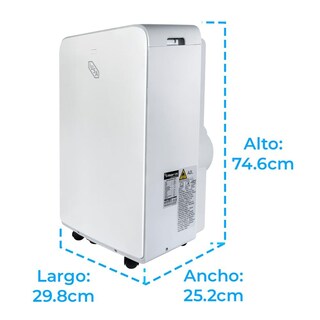 Foto 5 | Foto 5 | Aire Acondicionado Portátil Iusa 1 Ton 12000 Btu R32 Color Blanco